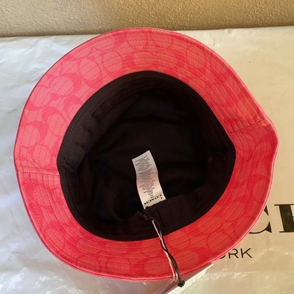 NWT Coach Colorblock Signature Bucket Hat c9123 - Picture 6 of 8